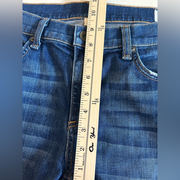 Rag & Bone low rise Dre jeans, dark wash. Slight distress, women’s size 31. - Picture 5 of 9